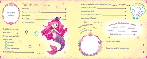 Mein Freundebuch Meerjungfrau*Edition Michael Fischer Sale