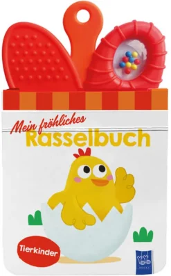 Yo Yo Books 0-3 Jahre*Mein fröhliches Rasselbuch - Tierkinder