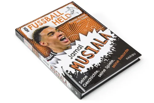 Kinder Karibu 6-10 Jahre-Mein Fußballheld Jamal Musiala - Seine Geschichte, seine Spiele, seine Rekorde