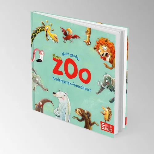 Mein großes Zoo Kindergarten-Freundebuch*Baumhaus Verlag GmbH Discount