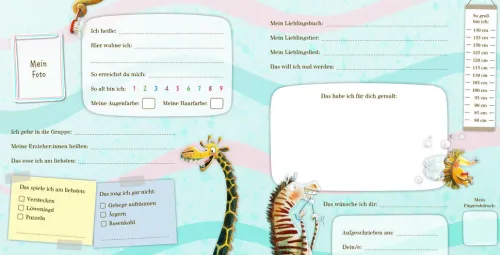 Mein großes Zoo Kindergarten-Freundebuch*Baumhaus Verlag GmbH Discount