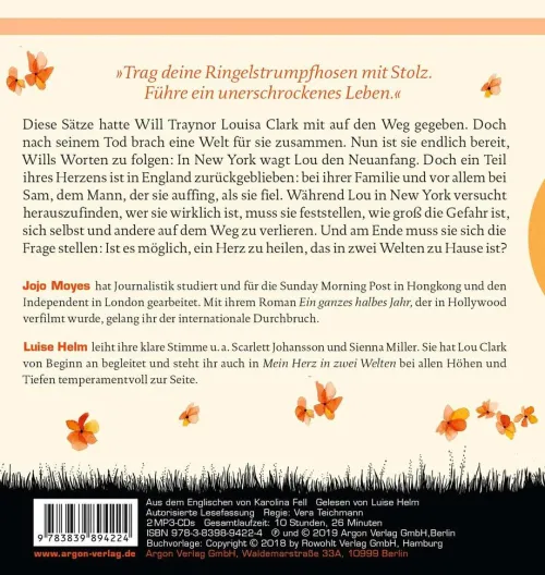 Argon Verlag GmbH Romane·Liebesromane*Mein Herz in zwei Welten