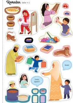 Usborne Verlag Stickerhefte-Mein Immer-wieder-Stickerbuch: Das Zuckerfest