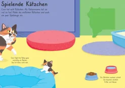Usborne Verlag Stickerhefte-Mein Immer-wieder-Stickerbuch: Meine liebsten Katzen