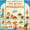 Mein Immer-wieder-Stickerbuch: Wir gehen einkaufen*Usborne Verlag Outlet