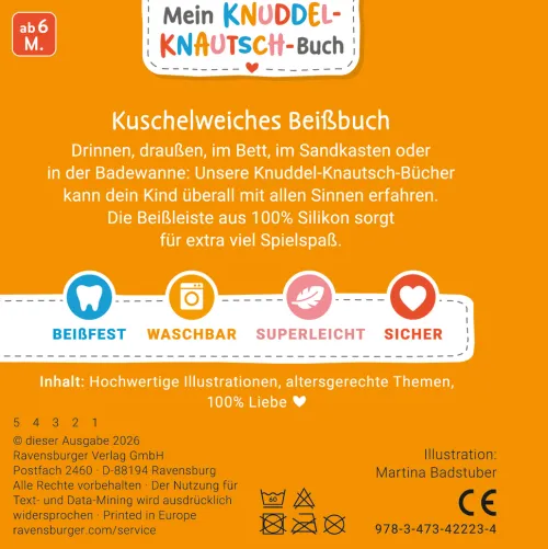 Mein Knuddel-Knautsch-Buch: flip&pop. Meine Tiere*Ravensburger Verlag New