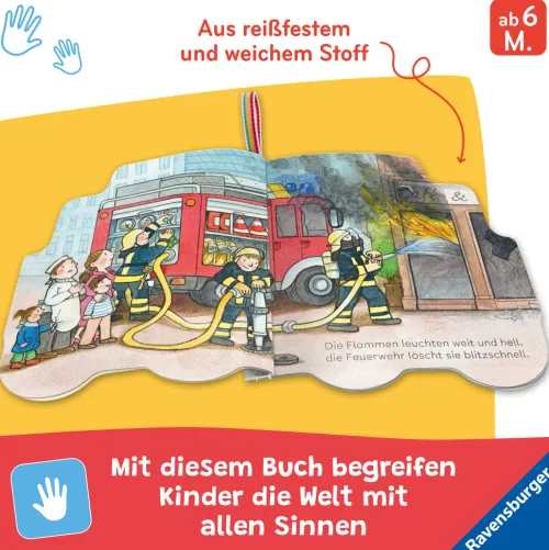 Mein Knuddel-Knautsch-Buch: Meine Feuerwehr*Ravensburger Verlag Clearance