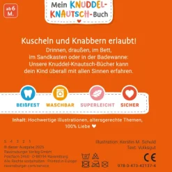 Mein Knuddel-Knautsch-Buch: Alle meine Kinderreime; weiches Stoffbuch, waschbares Badebuch, Babyspielzeug ab 6 Monate*Ravensburger Verlag Discount