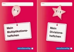 Mein Multiplikationsheftchen und mein Divisionsheftchen im Kombi*Sternchenverlag GmbH Outlet