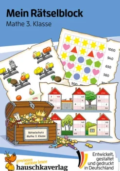 Mein Rätselblock Mathe 3. Klasse*Hauschka Verlag GmbH Online