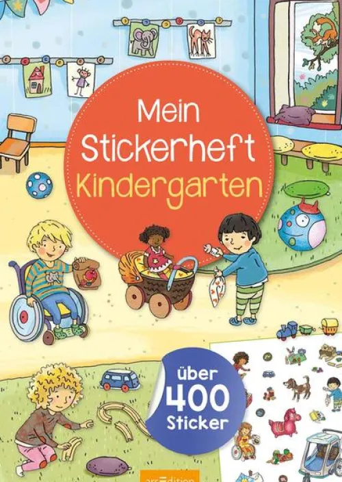 Mein Stickerheft - Kindergarten*Ars Edition GmbH Discount
