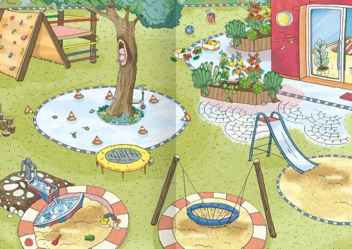 Mein Stickerheft - Kindergarten*Ars Edition GmbH Discount