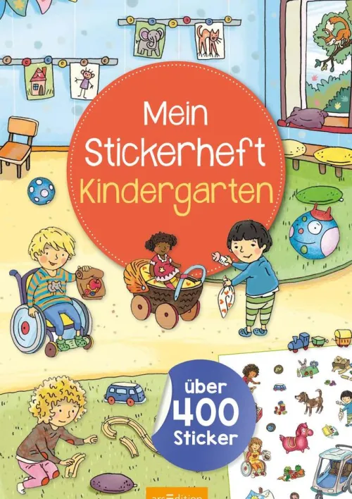 Mein Stickerheft - Kindergarten*Ars Edition GmbH Discount