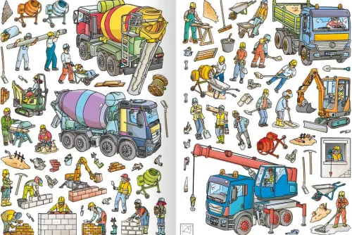 Ars Edition GmbH Stickerhefte*Mein Stickerheft Baustelle