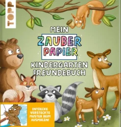 Mein Zauberpapier Kindergarten Freundebuch Wilde Waldtiere*frechverlag GmbH Outlet