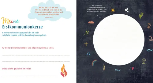 Meine Erstkommunion Erinnerungsalbum Regenbogen*Herder Verlag GmbH Clearance