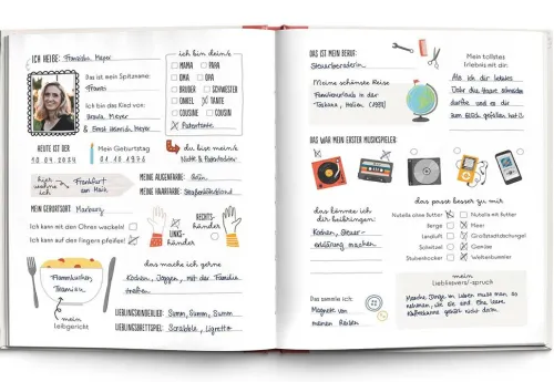 Brunnen-Verlag GmbH Freundebücher*Meine Familie in einem Buch