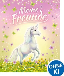 Loewe Verlag GmbH Freundebücher-Meine Freunde (Einhörner)