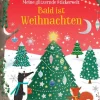 Usborne Verlag Stickerhefte*Meine glitzernde Stickerwelt: Bald ist Weihnachten