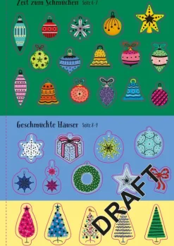Usborne Verlag Stickerhefte*Meine glitzernde Stickerwelt: Bald ist Weihnachten