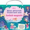 Usborne Verlag Stickerhefte-Meine glitzernde Stickerwelt - mini: Einfach magisch!
