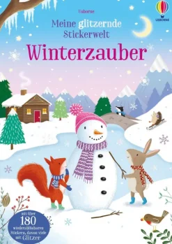 Meine glitzernde Stickerwelt: Winterzauber*Usborne Verlag Online