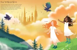 Meine glitzernden Anziehpuppen-Stickerbücher mini: Magische Welten*Usborne Verlag Clearance