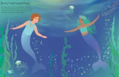 Meine glitzernden Anziehpuppen-Stickerbücher mini: Magische Welten*Usborne Verlag Clearance