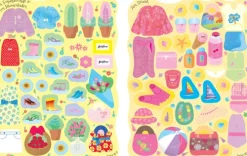 Usborne Verlag Stickerhefte-Meine glitzernden Anziehpuppen-Stickerbücher mini: Im Ballett, Feen, Freundinnen und Prinzessinnen