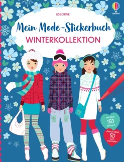 Usborne Verlag Stickerhefte-Meine liebsten Mode-Stickerbücher