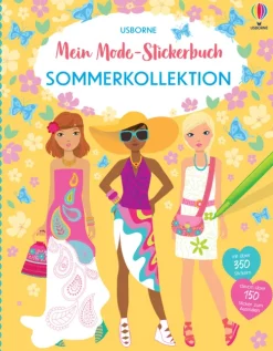 Usborne Verlag Stickerhefte-Meine liebsten Mode-Stickerbücher