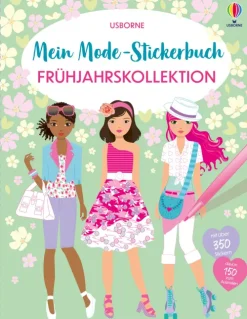 Usborne Verlag Stickerhefte-Meine liebsten Mode-Stickerbücher