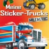 Usborne Verlag Stickerhefte*Meine Sticker-Trucks METALLIC