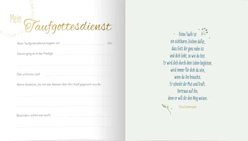 Meine Taufe*Butzon & Bercker Sale