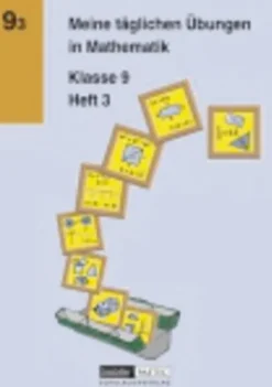 Meine täglichen Übungen in Mathematik - 9. Schuljahr.H.3*Duden Schulbuch Clearance