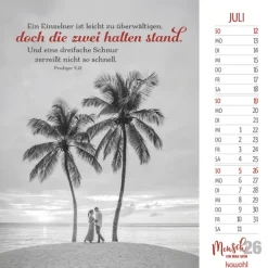 Kawohl Postkartenkalender-Mensch, ich mag dich 2026