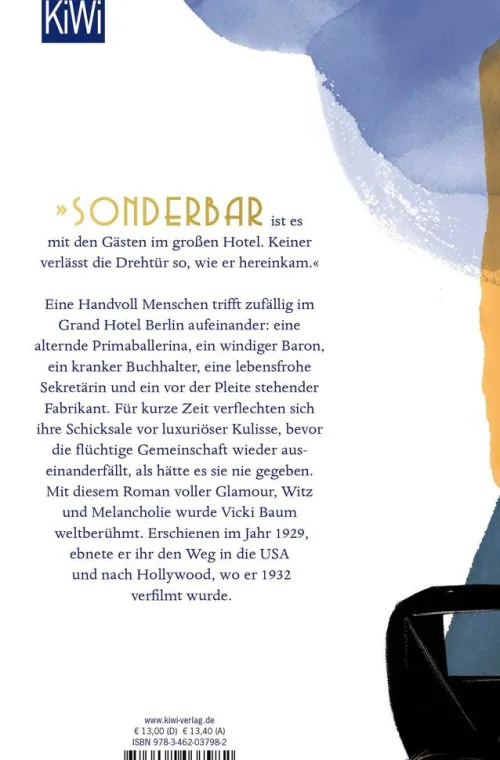 Kiepenheuer & Witsch GmbH Klassiker*Menschen im Hotel