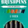 Metallic Brushpens (Grün)*Coppenrath New