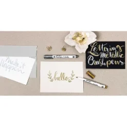 Metallic Brushpens Set Gold Silber*RICO-Design tap Discount