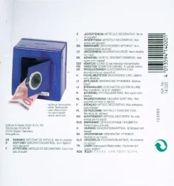 Gollnest & Kiesel GmbH & Hobby & Lifestyle-Metalltresor als Spardose mit Kombinationsschloss