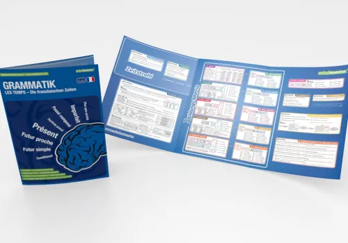 phiep Verlag Mittlere Reife·Fremdsprachen*mindmemo Lernfolder - Les temps - Die französischen Zeiten - Zusammenfassung