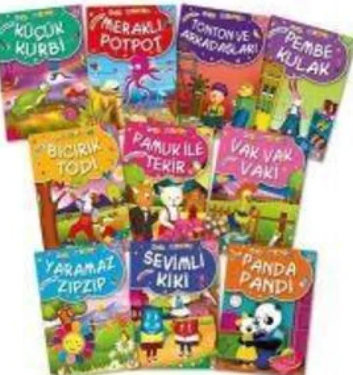 Timas Yayinlari Türkische Bücher-Mini Masallar 1 (10 Kitap Takim)