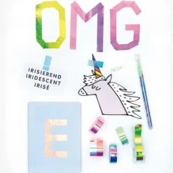 RICO-Design tap Klebstoff & Klebebänder-Mini Mirror Tape Set, Regenbogen