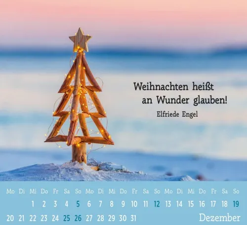 Groh Verlag Kommunion & Konfirmation-Mini-Kalender 2027: Der kleine Schutzengelkalender