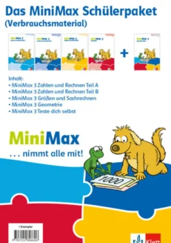 Klett Ernst /Schulbuch Nach Bundesländern·Thüringen|Nach Bundesländern·Sachsen*MiniMax 3. Schülerpaket