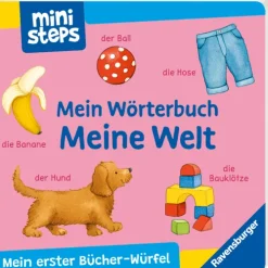 Kinder Ravensburger Verlag 0-3 Jahre-ministeps: Mein erster Bücher-Würfel: Meine ersten Wörter (Bücher-Set)
