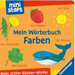 Kinder Ravensburger Verlag 0-3 Jahre-ministeps: Mein erster Bücher-Würfel: Meine ersten Wörter (Bücher-Set)
