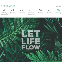 Ars Edition GmbH Geburtstagskalender*Mini-Wochenkalender Sei frech, wild und wunderbar! 2027