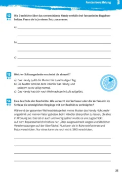 Klett Lerntraining Mittlere Reife·Deutsch-10-Minuten-Training Texte schreiben. Deutsch 5./6. Klasse