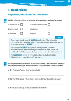 Klett Lerntraining Mittlere Reife·Deutsch-10-Minuten-Training Texte schreiben. Deutsch 5./6. Klasse
